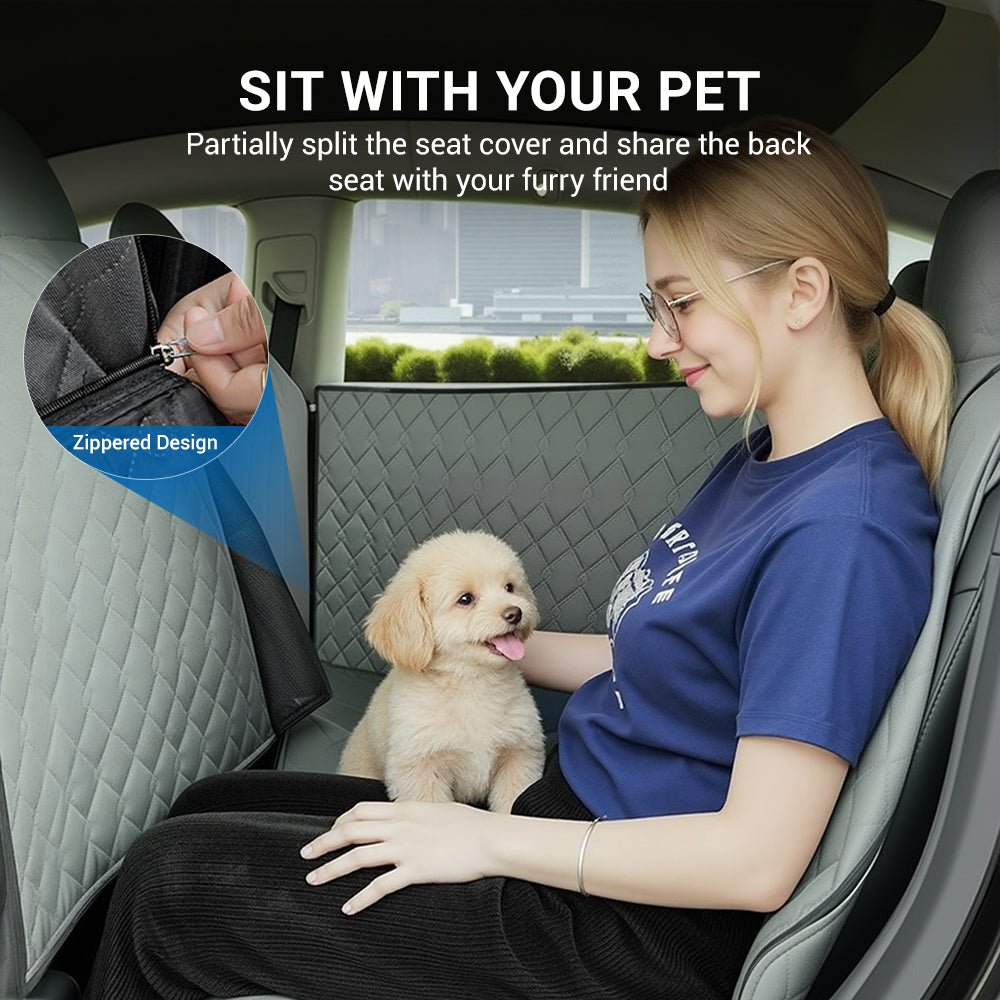 Sikunuo All-Inclusive Dog Seat Cover for Tesla Model 3/Y/S