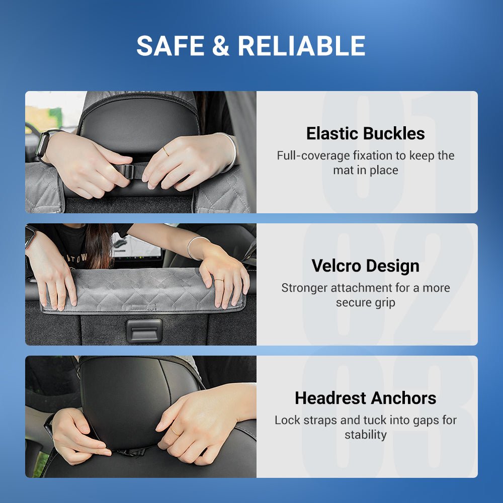 Sikunuo All-Inclusive Dog Seat Cover for Tesla Model 3/Y/S