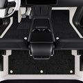 All-Round White Leather Floor Mats for Tesla Model 3 Highland / Y