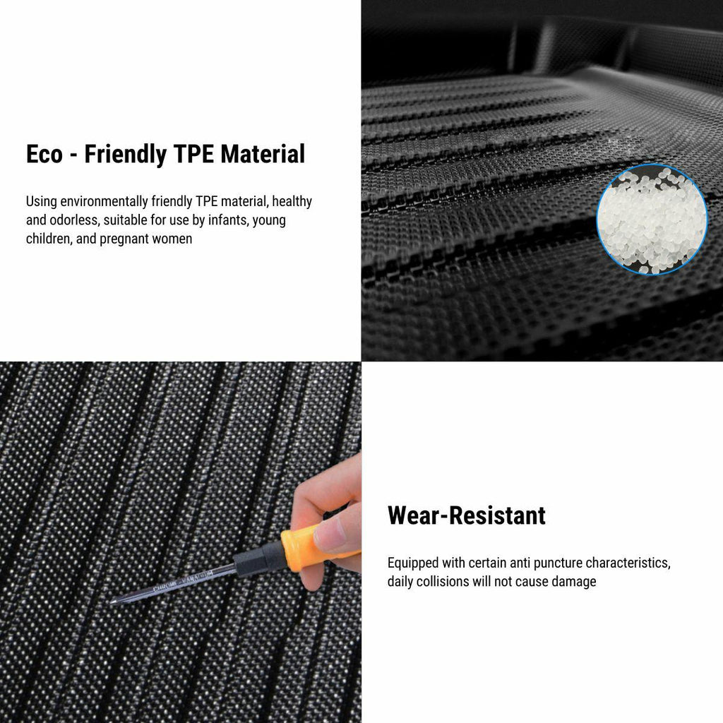 All Weather Front And Rear TPE Trunk Mat for Model Y | Sikunuo
