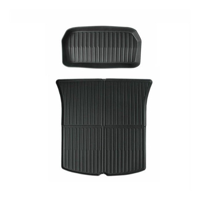 All Weather Front And Rear TPE Trunk Mat for Model Y | Sikunuo