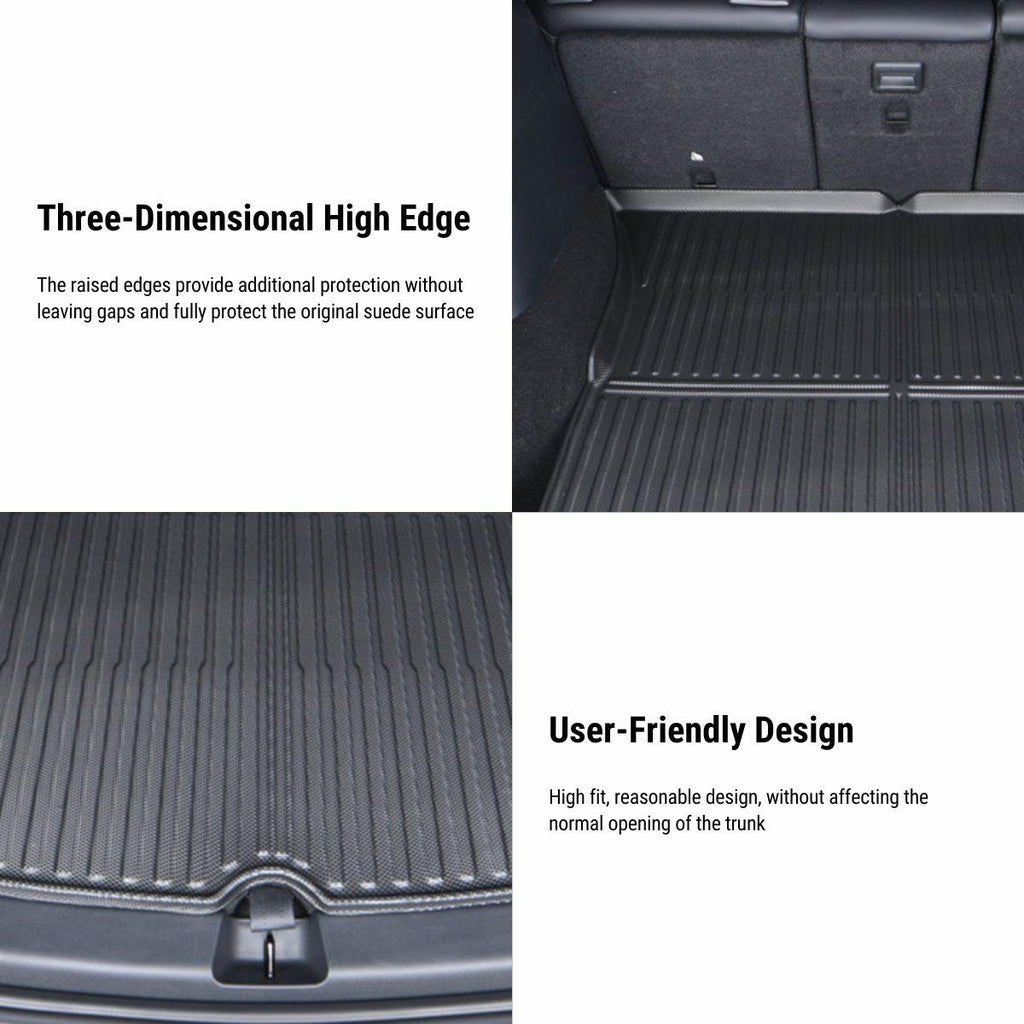 All Weather Front And Rear TPE Trunk Mat for Model Y | Sikunuo