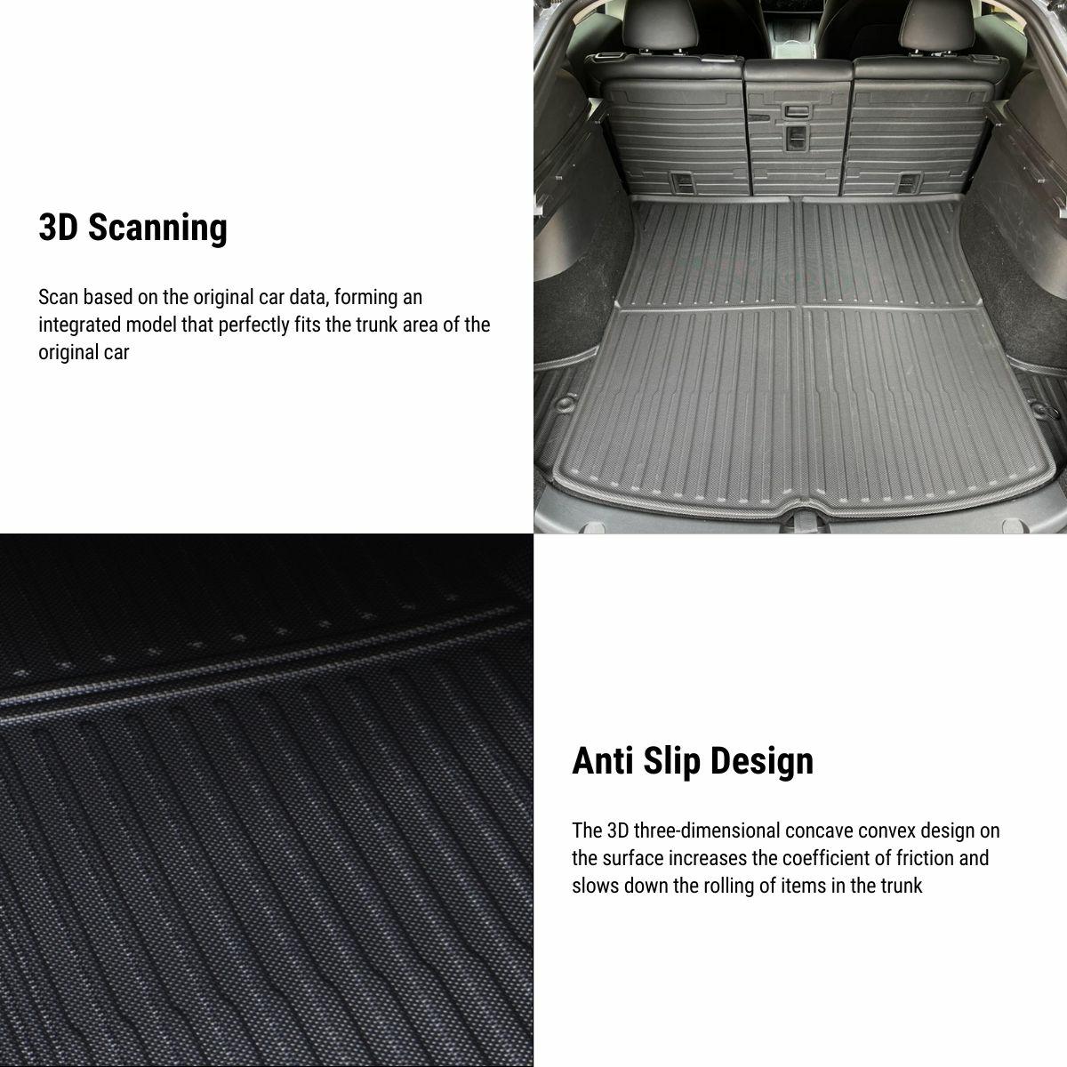 All Weather Front And Rear TPE Trunk Mat for Model Y | Sikunuo