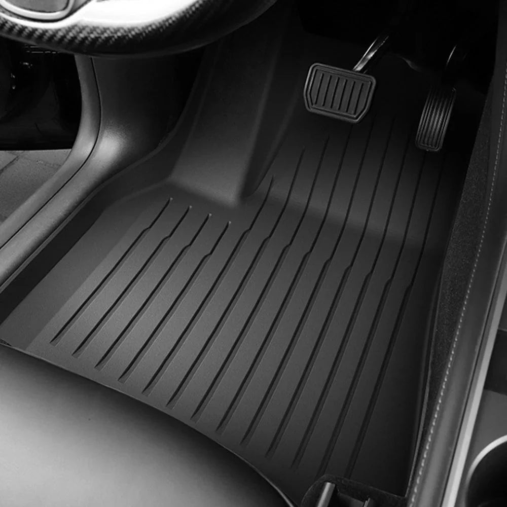 All-Weather TPE Floor Mats for Tesla Model Y Standard (LHD)