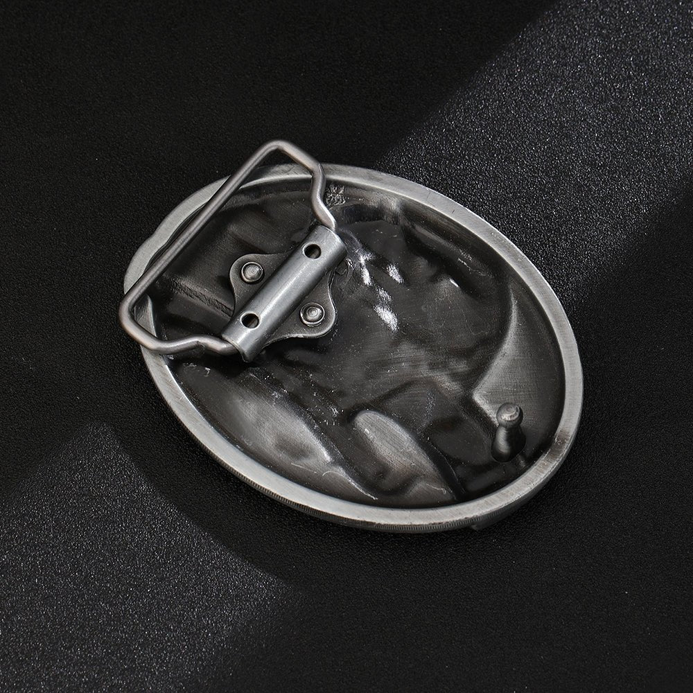 American Bald Eagle USA Flag Belt Buckle