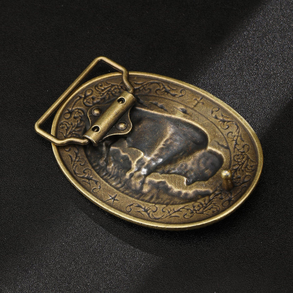 American Bison Buffalo Retro Wild Belt Buckle