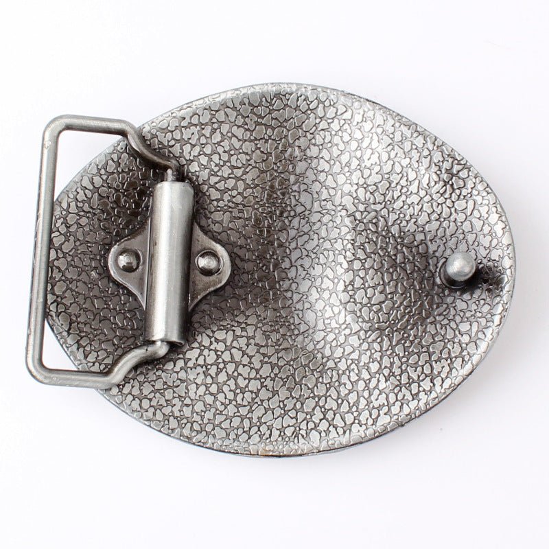 American Flag Cowboys Belt Buckle