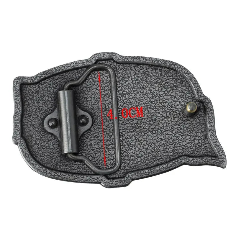 American Flag Cross Belt Buckle
