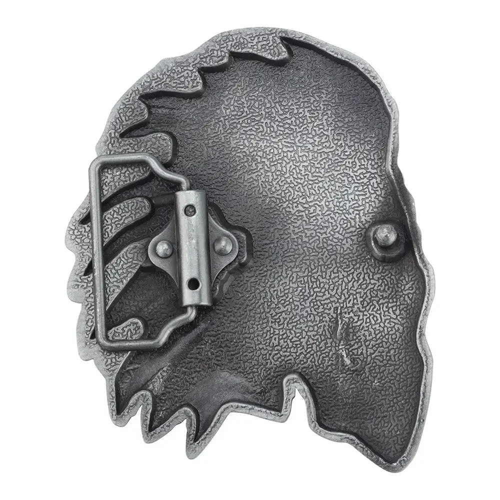 Native American Chief Alloy Belt Buckle
