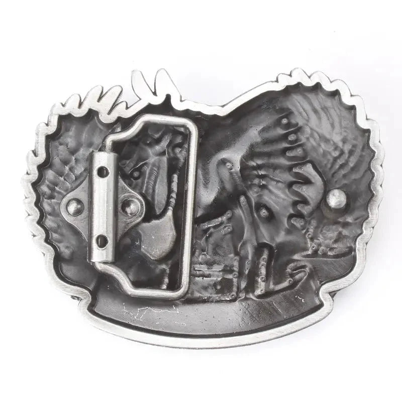 Native American and Horse Belt Buckles