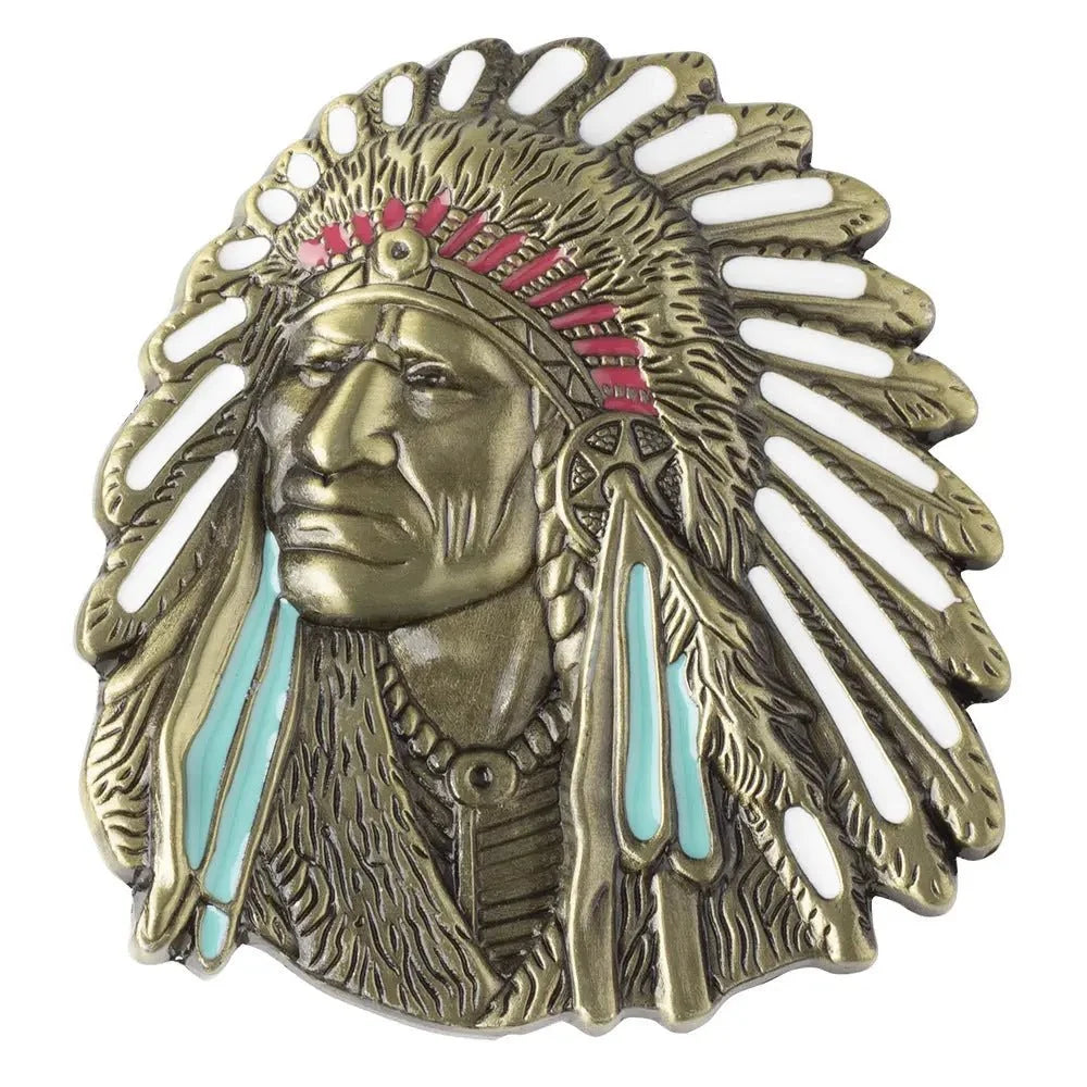 Native American Belt Buckle