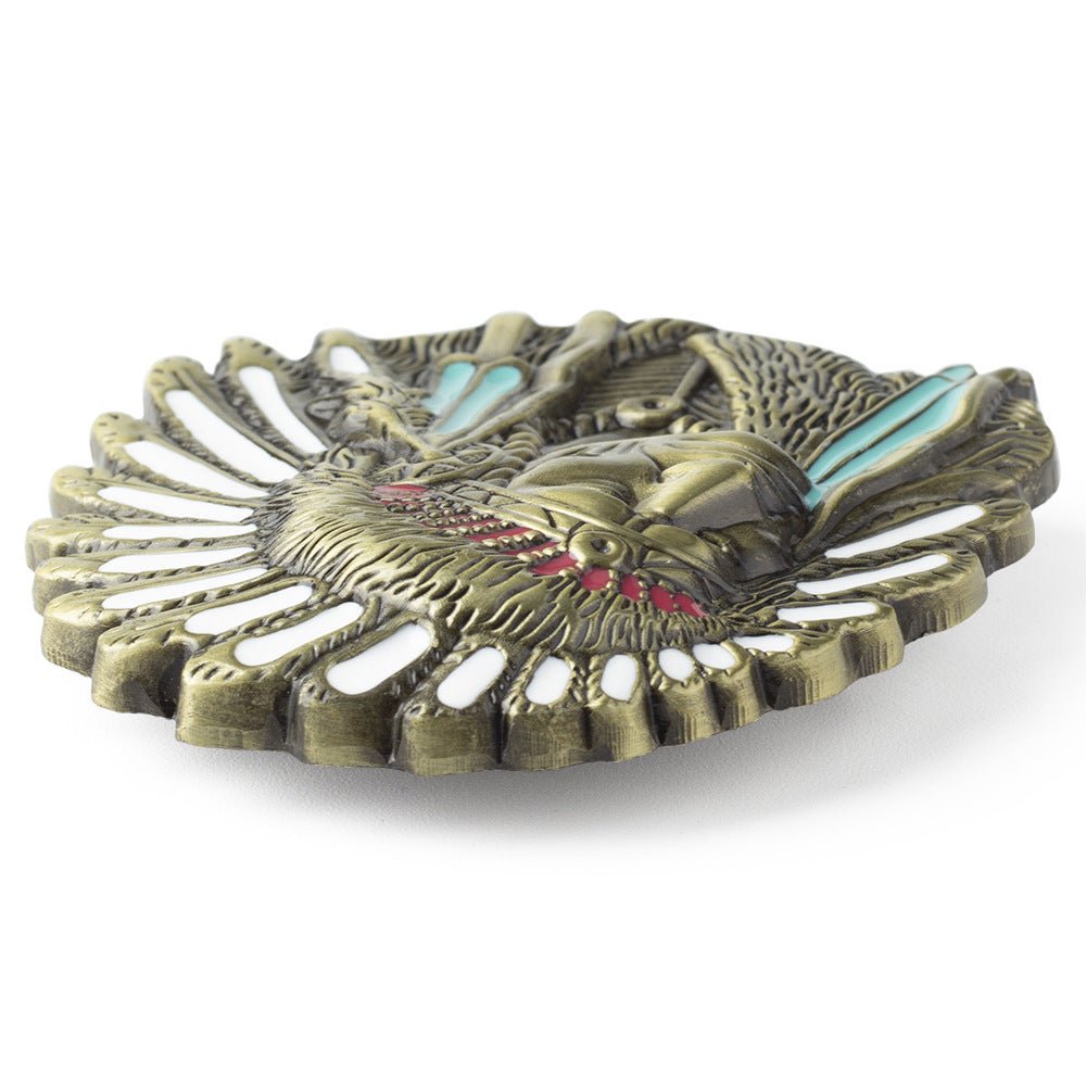 Native American Belt Buckle