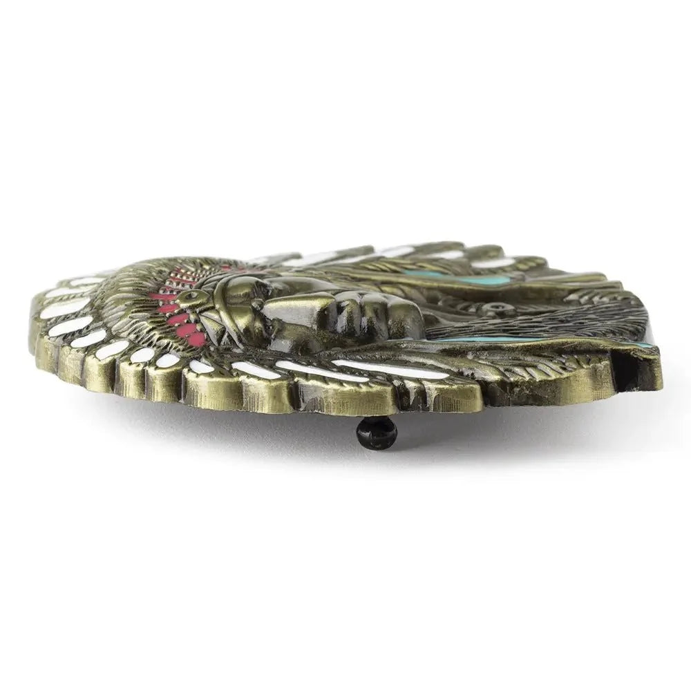 Native American Belt Buckle