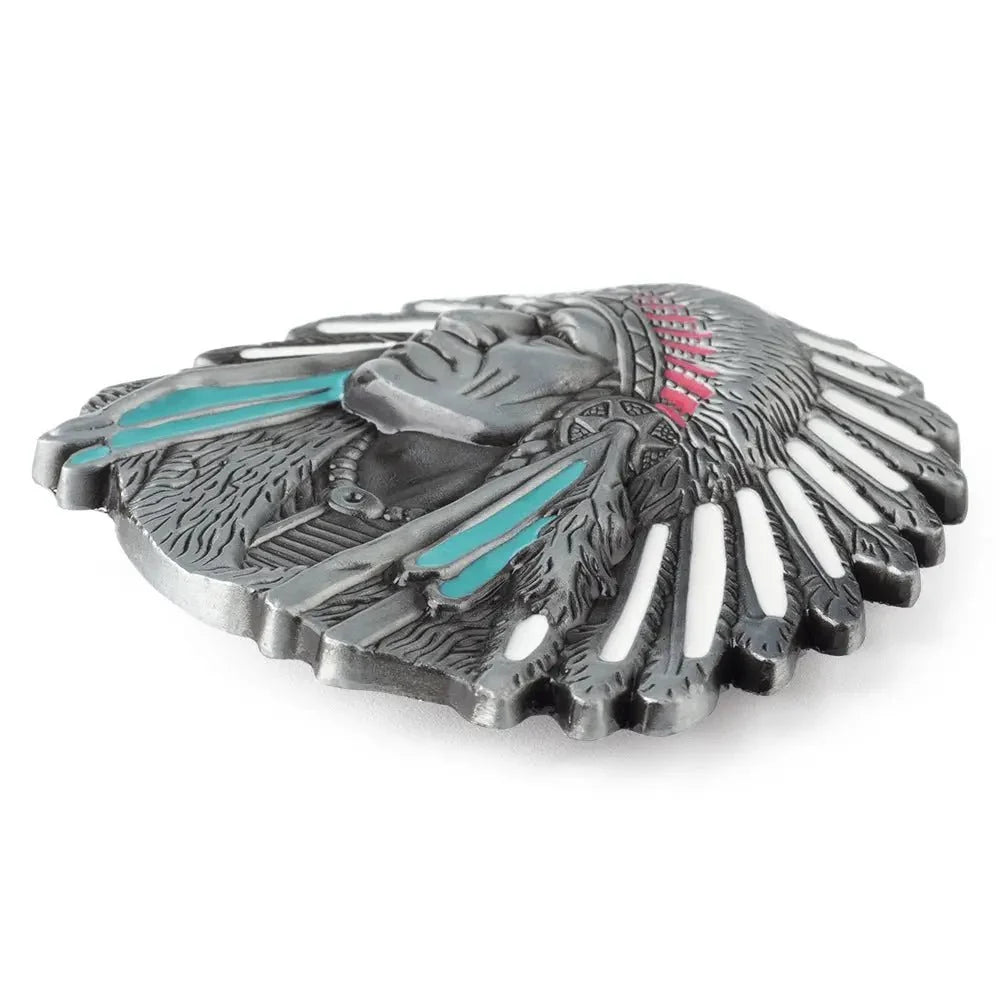 Native American Belt Buckle