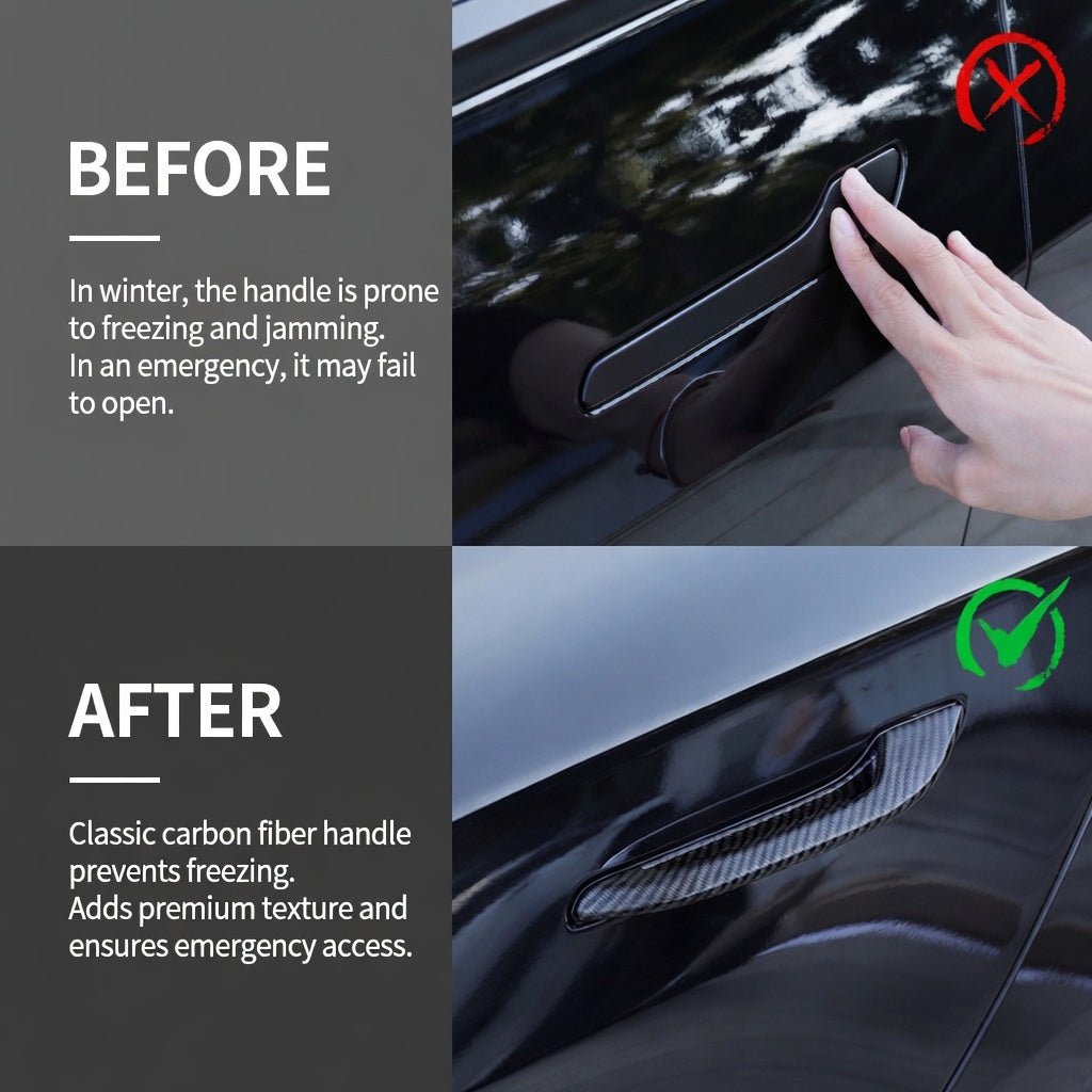 Anti-Freeze Door Handle Extensions for Model 3 & Model Y | Set of 4