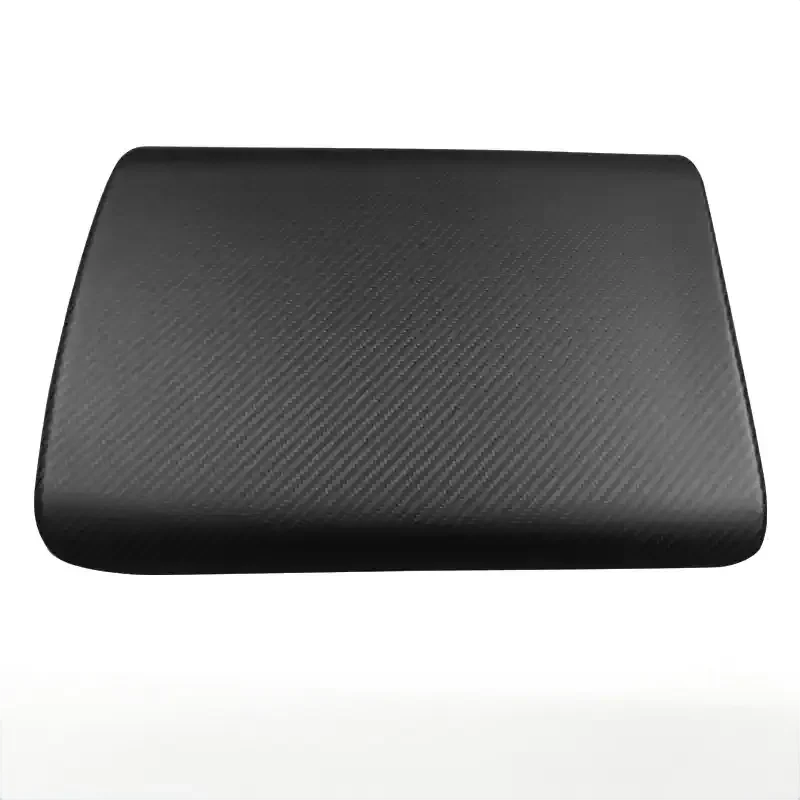 Armrest Box Dry Carbon Fiber Overlay for Model S/X 2021+