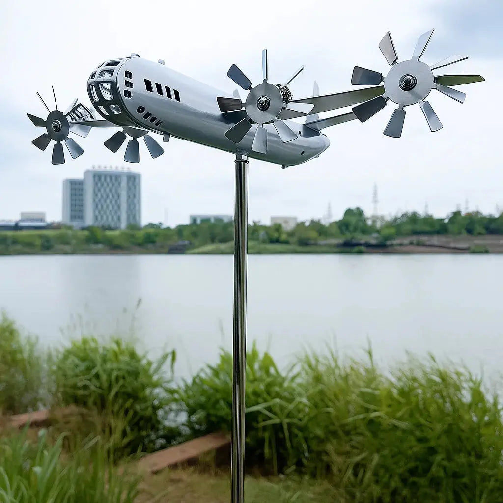 Sikunuo | B-29 Metal Wind Chime with Mounting – weatherproof