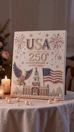 USA 250th Anniversary DIY Pearl Painting Kit