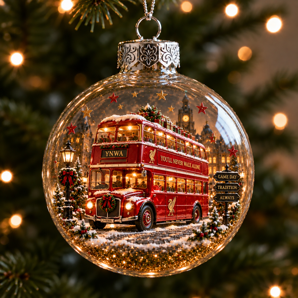 Light-Up Football Heritage Ornament