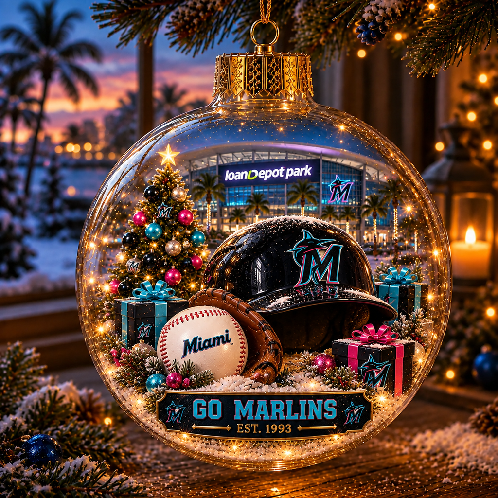 Bring the Ballpark Home — Light-Up Baseball Christmas Ornament