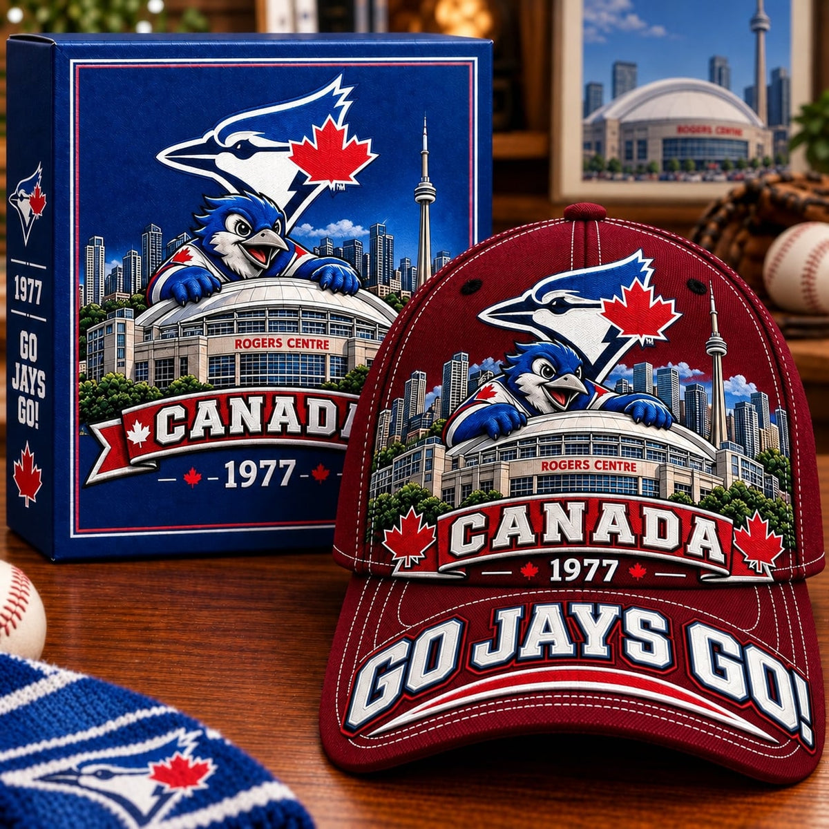 “Go Jays Go!” 1977 Canada Heritage Commemorative Cap