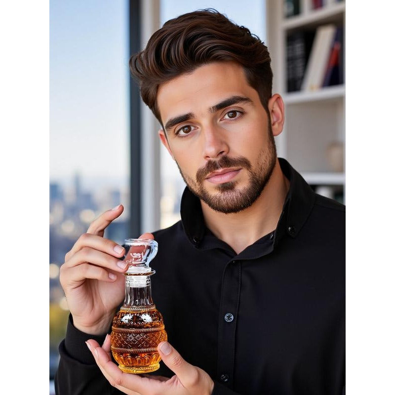 Sikunuo | Mini Vintage Glass Decanter