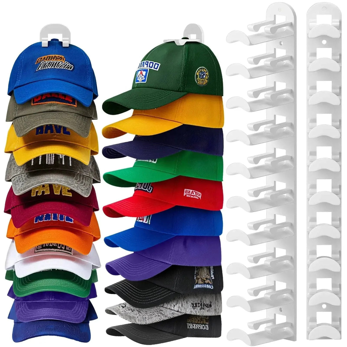 Hat Hook for Wall 2 Pack Hat Organizer