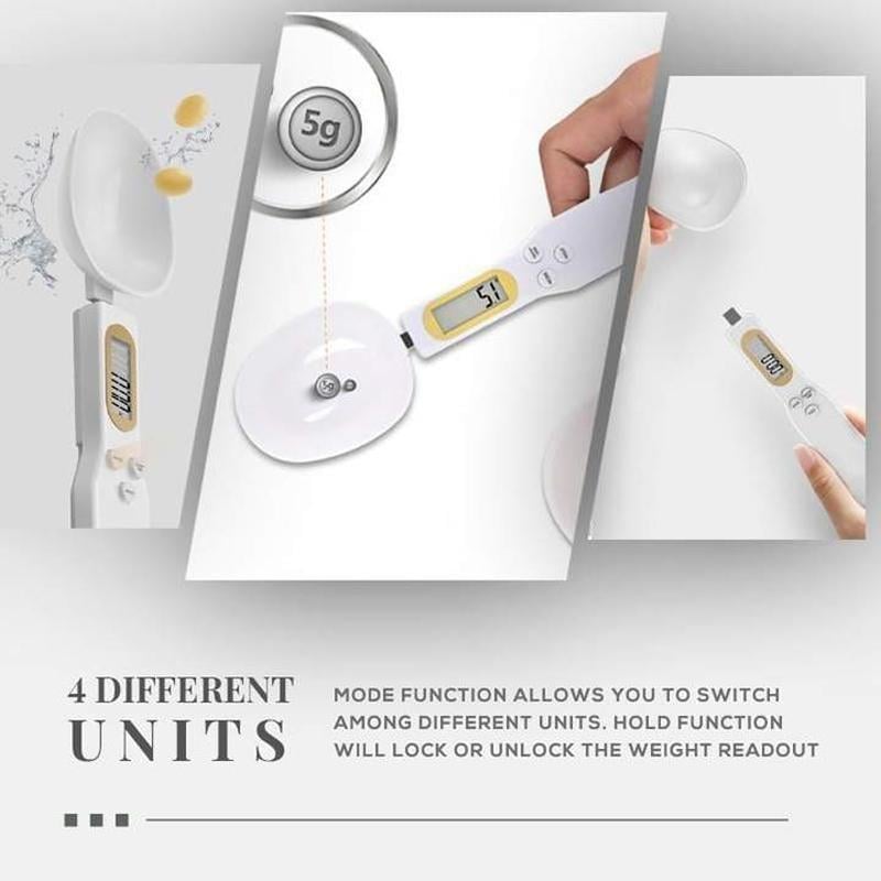Sikunuo | Digital Measuring Spoon — Precise Kitchen Scale for Accurate Cooking