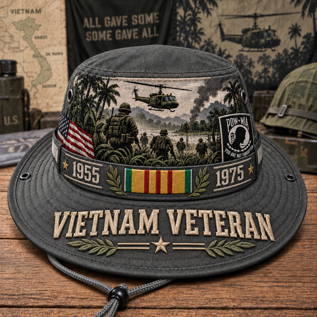 Vietnam Veteran Tribute Boonie Hat