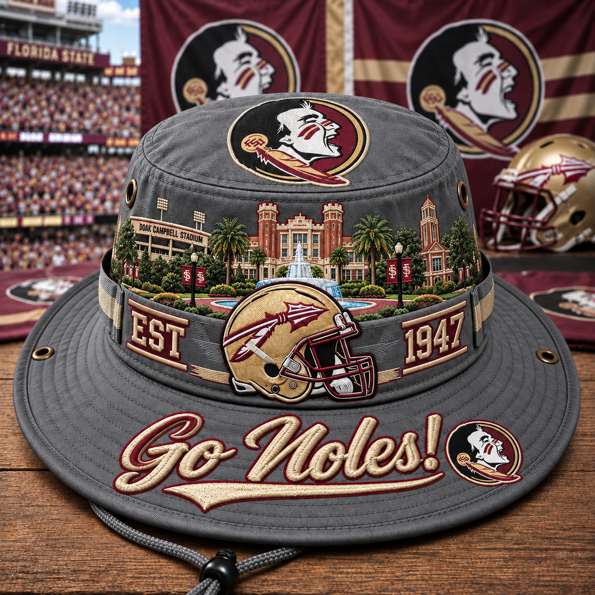 Go Noles Boonie Hat