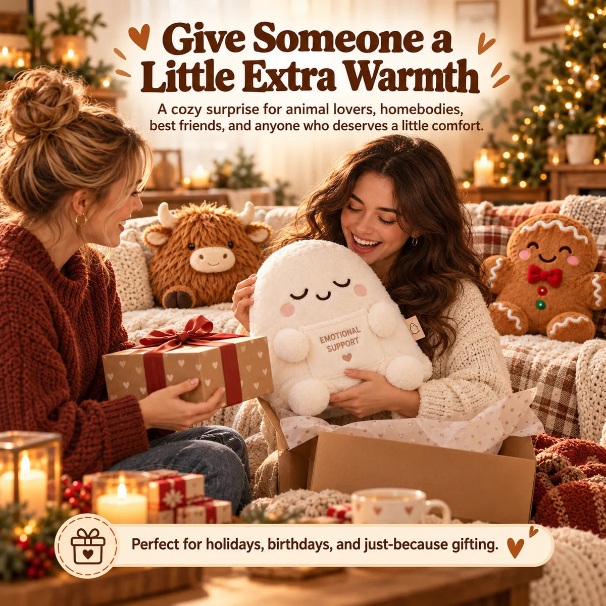 2-in-1 Plush Pillow & Blanket Collection