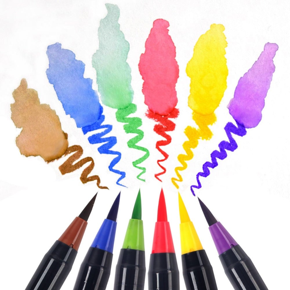 Sikunuo | Elegant Watercolor Brush Set – Creative Painting Made Easy