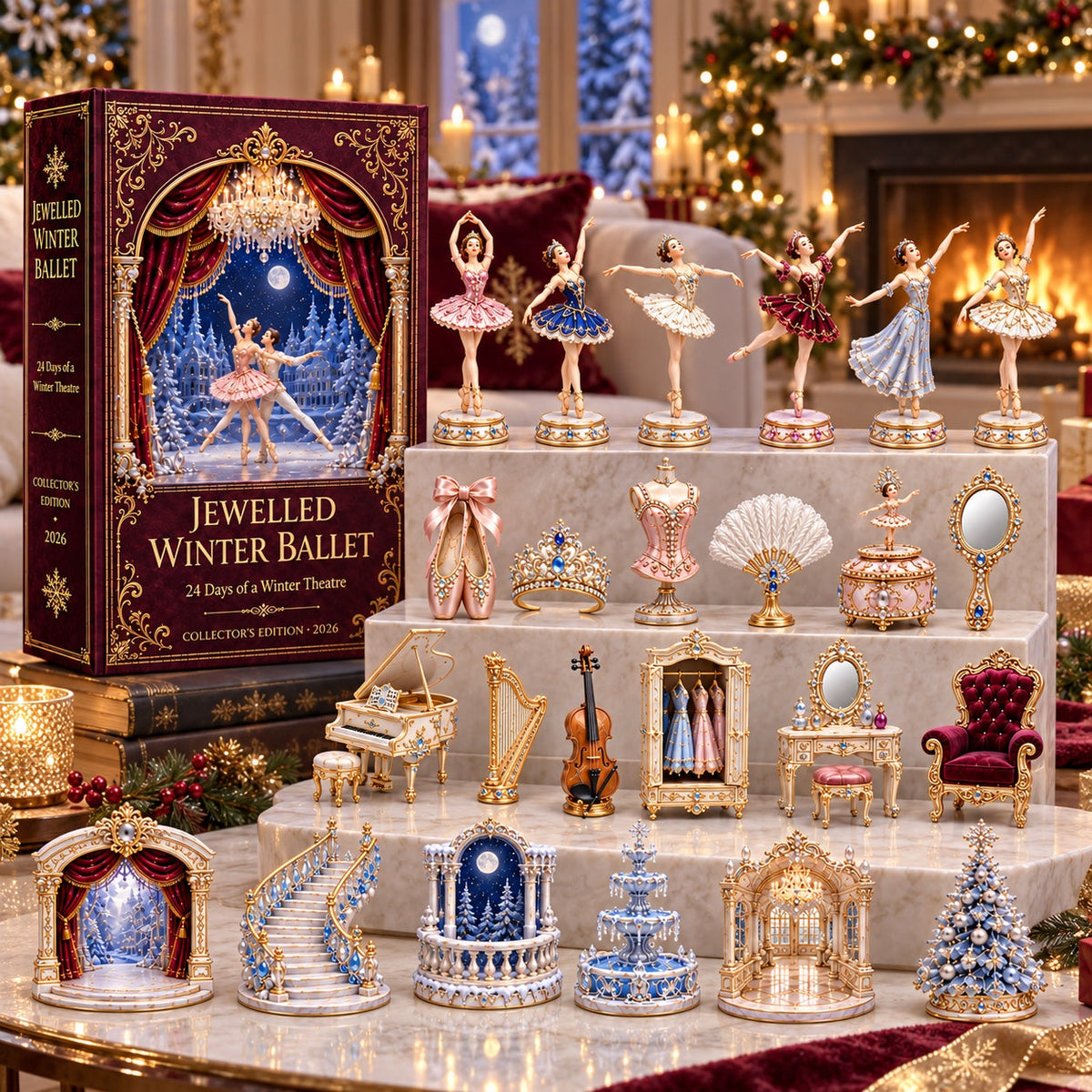 Ballet Advent Calendar 2026 - 24 Sparkling Winter Ballet Miniatures