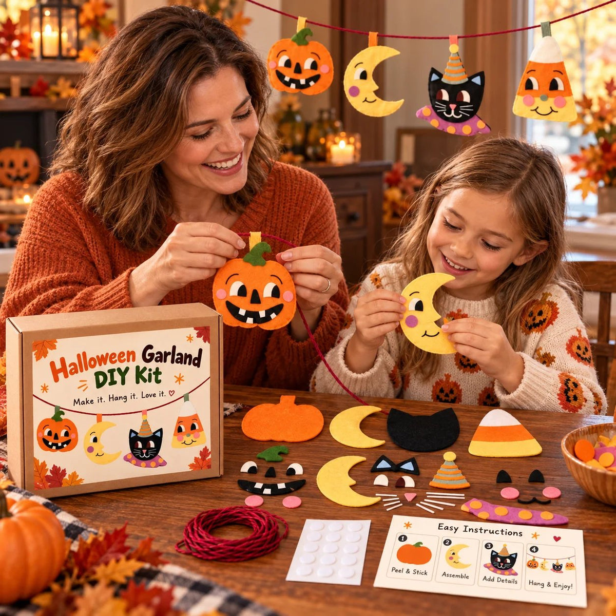 Halloween Garland DIY Kit