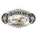 Big Gold Rodeo Cowboy Belt Buckle