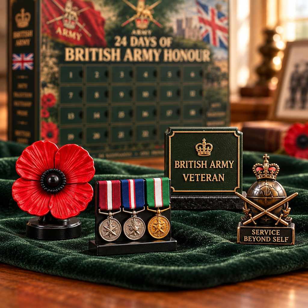 British Army Advent Calendar 2026 - 24 Military Mementos