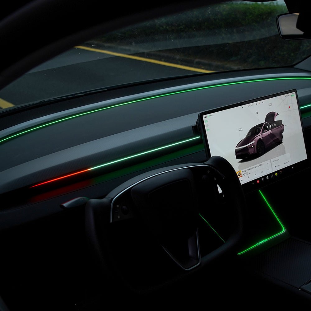 Sikunuo NeuroLight丨Model 3/Y Dashboard RGB Lights with Integrated BSD System