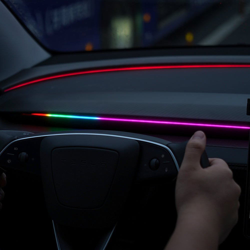 Sikunuo NeuroLight丨Model 3/Y Dashboard RGB Lights with Integrated BSD System