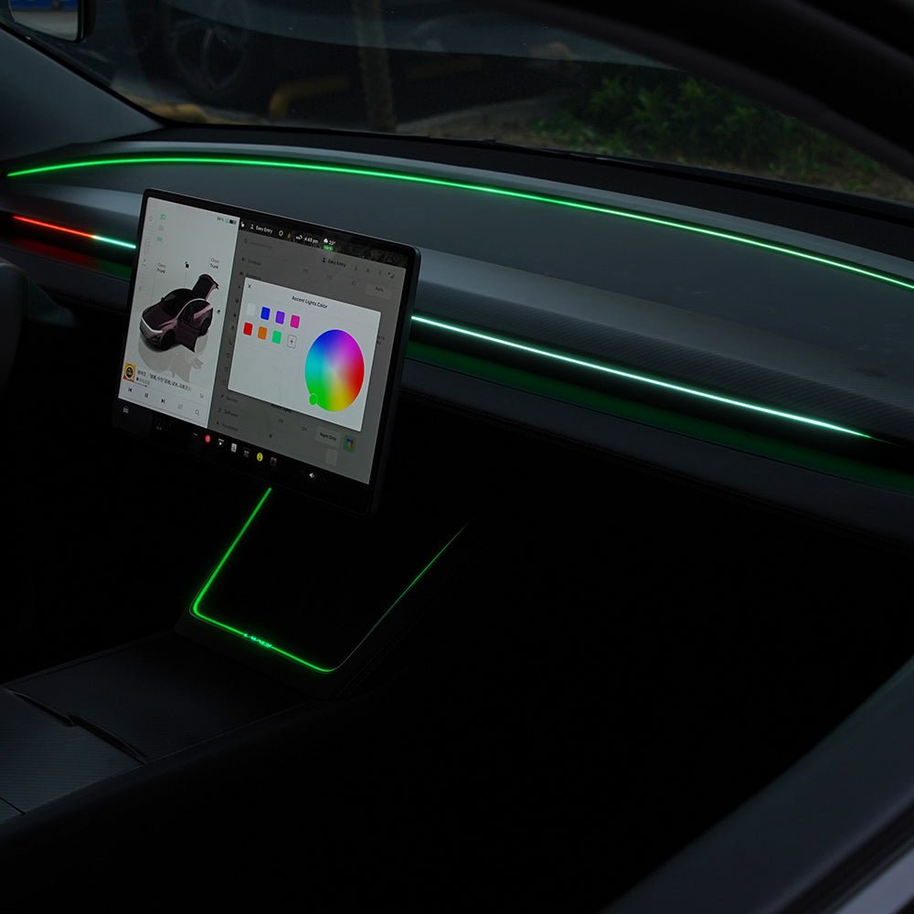 Sikunuo NeuroLight丨Model 3/Y Dashboard RGB Lights with Integrated BSD System