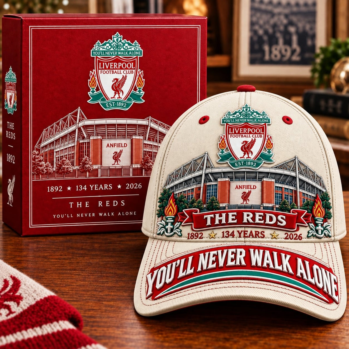 “You’ll Never Walk Alone” 1892–2026 134th Anniversary Commemorative Cap