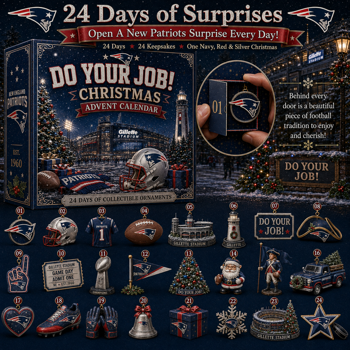 Do Your Job! Football Christmas Advent Calendar