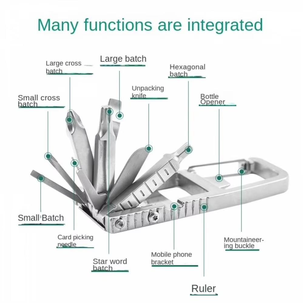 Sikunuo | X12Tool – The compact tool that can do it all