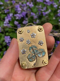 Sikunuo | Mini Flower Press | Compact Botanical Keepsake Maker | Portable Craft Tool