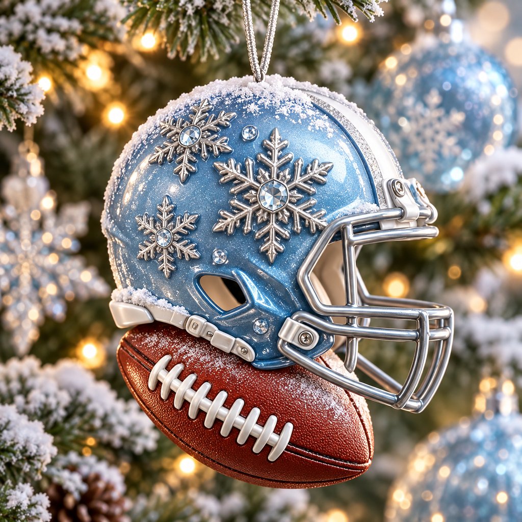2026 Touchdown Christmas Ornaments
