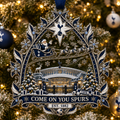 COME ON YOU SPURS Christmas Stadium Keepsake Ornament