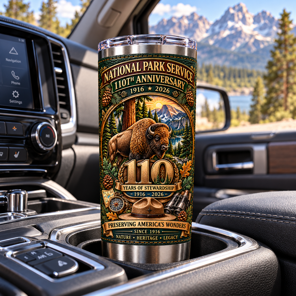 National Park Service 110th Anniversary Heritage Insulated Travel Tumbler