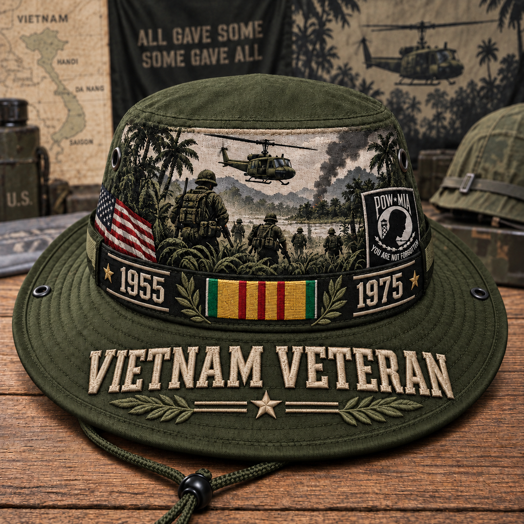 Vietnam Veteran Tribute Boonie Hat