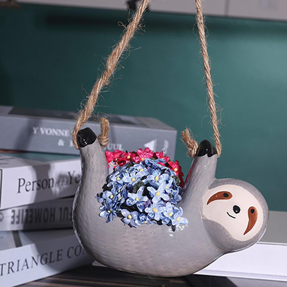 Sikunuo | Ceramic Happy Sloth Flower Pot