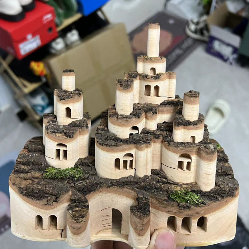 Sikunuo | Magic Hidden Castle Foldable Miniature Decor