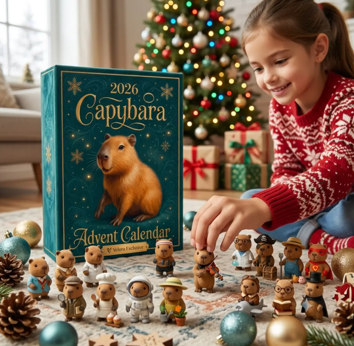 Capybara Advent Calendar 2026 - 24 Cuddly Surprises